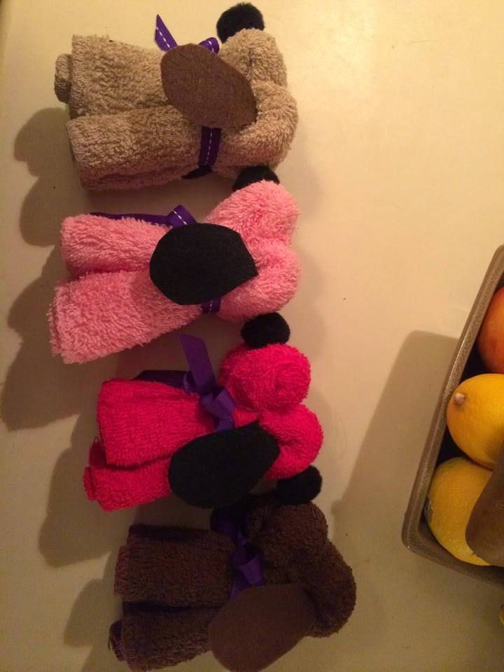 Muddy Paws & Puppy Kisses Puppy Dog Wash Cloth Tutorial